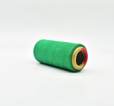 NE 16S Verde fios de algodão reciclado para meias de tricô